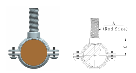 split ring hanger