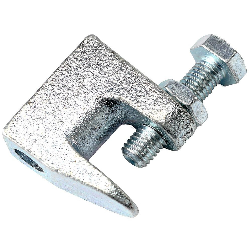 Steel Reversible Top Beam Clamp C Type with Lock Nut