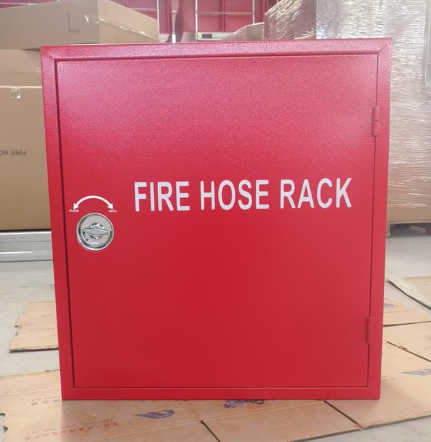 Surface-mounted Fire Hose Rack Cabinet