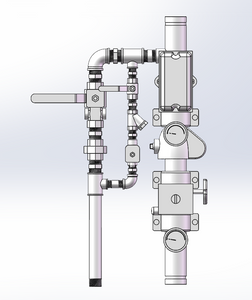 Universal Manifold Check Assembly c/w Cabinet