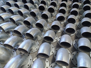 90° Carbon Elbow Welded Table D/ Table E/ ASME B16/DIN F4/BS 5163 Flange Fabricated Pipe for Water System