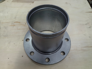 HDG Carbon Grooved Pipe Nipple Welded Flange Fabricated Pipework
