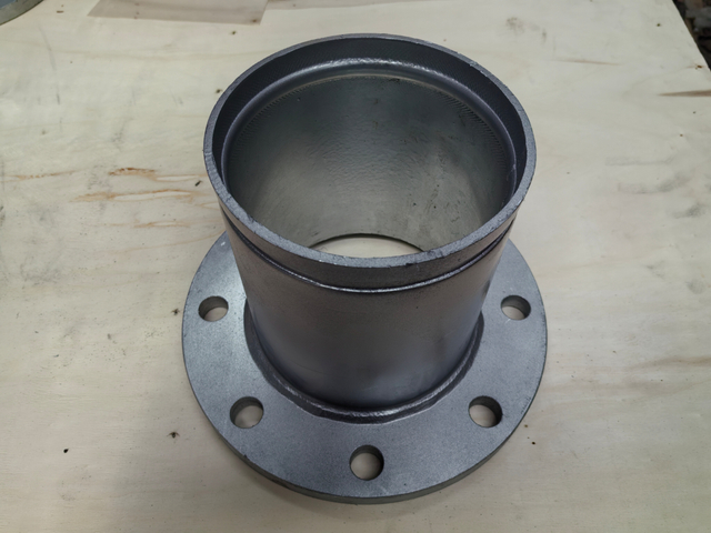 HDG Carbon Grooved Pipe Nipple Welded Flange Fabricated Pipework