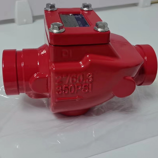 Easy-to-install And Quick-maintenance Grooved Swing Check Valve