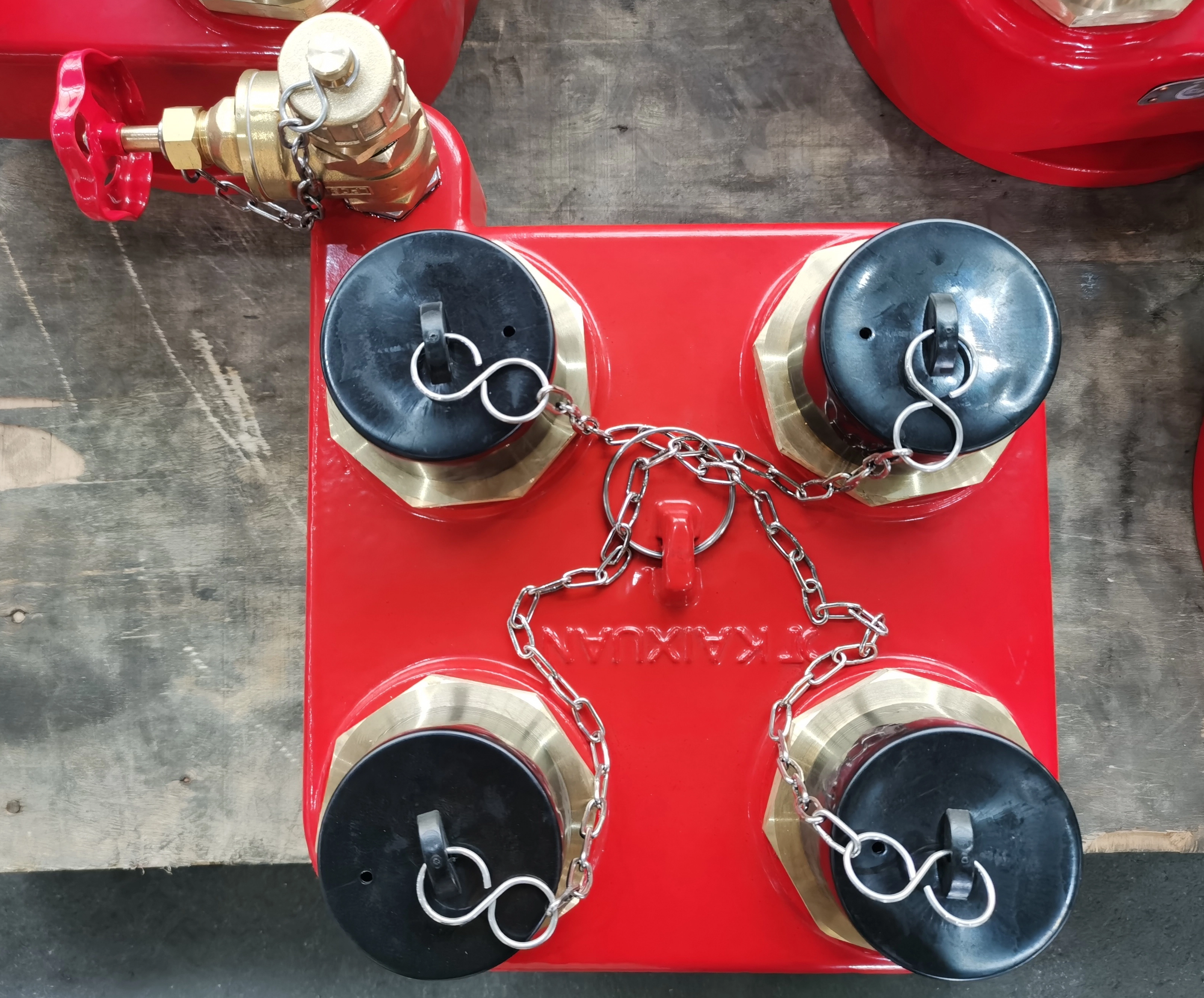 2 Way / 4 Way Fire Brigade Siamese Connection for Fire Hydrant Systems