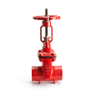 Grooved Resilient Seated OS&Y Gate Valve