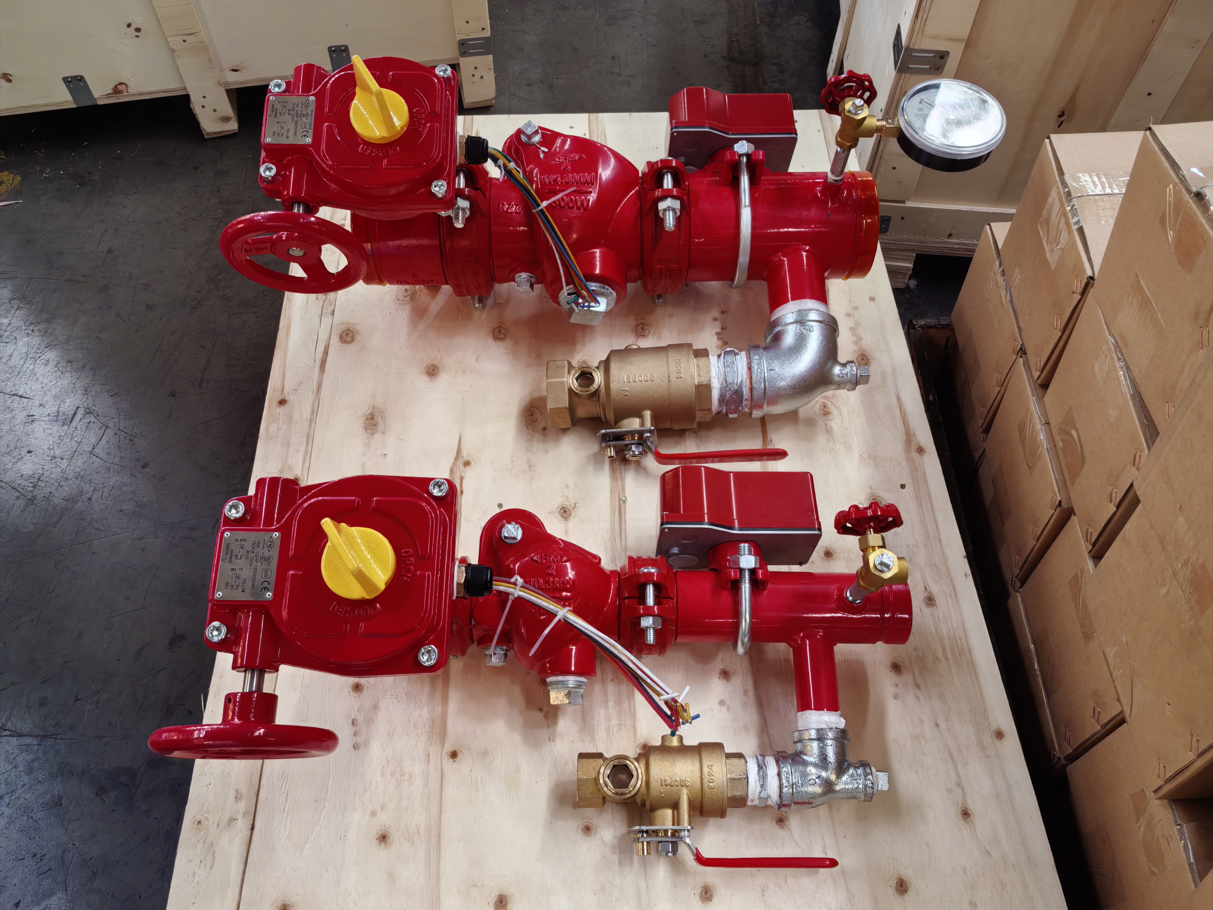 Butterfly Assembled Commercial Riser Manifold