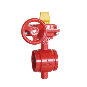BS Grooved Butterfly Valve with Tamper Switch UL/FM/VDS APPROVED