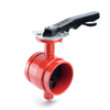 Grooved Butterfly Valve with Lever Handle