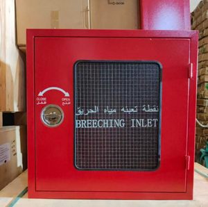 Fire Breeching Inlet And Valve Cabinet