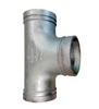 Galvanized Reducing Tee Rolled Grooved