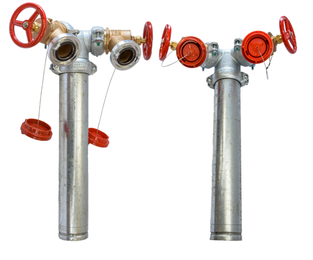 Dual Hydrant Riser 100mm 150mm RG