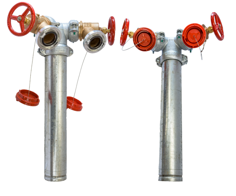 Dual Hydrant Riser 100mm 150mm RG