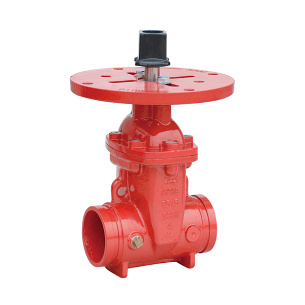 Grooved Resilient Seated NRS Gate Valve