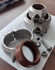 Stainless 304 316 Grooved Coupling with Viton Seal/Fluororubber Gasket