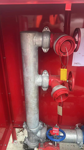 Galvanized Dual Feed Hydrant Riser 