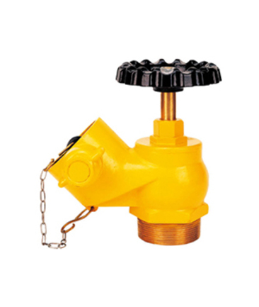 Threaded Oblique Landing Valve