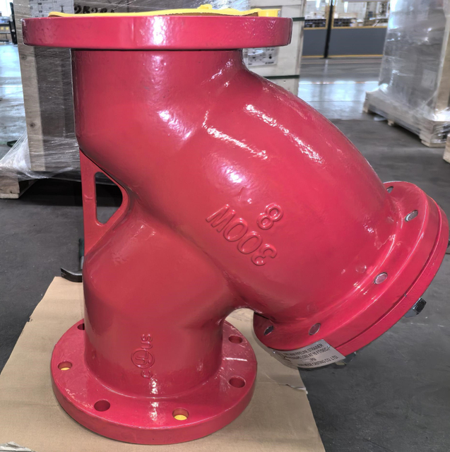 DN50–DN600 Flanged Y Strainer with Stainless Steel Screen for Water Treatment