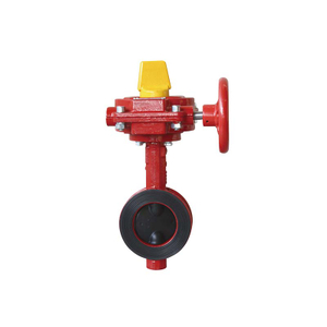 UL FM Wafer Butterfly Valve with Tamper Switch Normal Closed 
