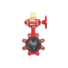 ANSI Lugged Wafer Butterfly Valve with Tamper Switch XD371