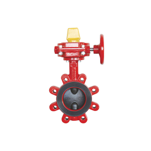 ANSI Lugged Wafer Butterfly Valve with Tamper Switch XD371