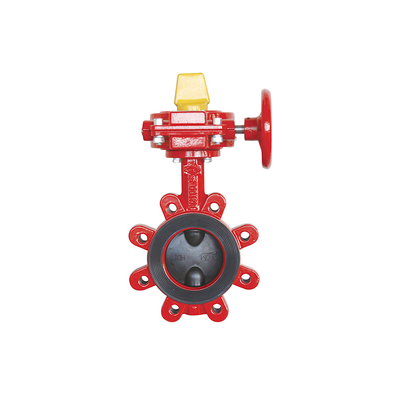 ANSI Lugged Wafer Butterfly Valve with Tamper Switch XD371