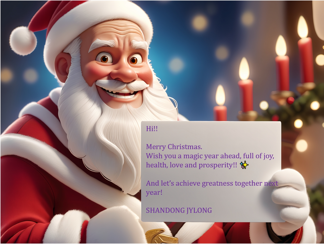 Wishing You And Your Team A Joyful Christmas And A Prosperous New Year. 