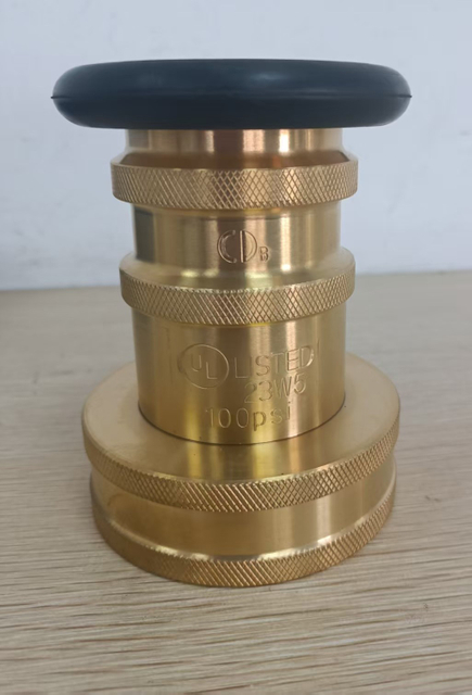 Lightweight Portable Spray Nozzle for Fire Hoses | Jet to Fog Adjustable Fire Nozzle