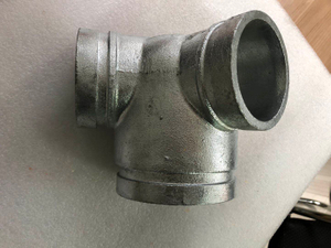 Landing Valve Bull Nose Reducing Tee Galvanized 