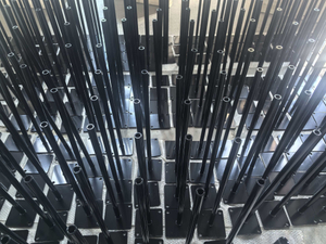 Heavy Duty Pipe Support for 2"-12" Pipe, 30"-36" High