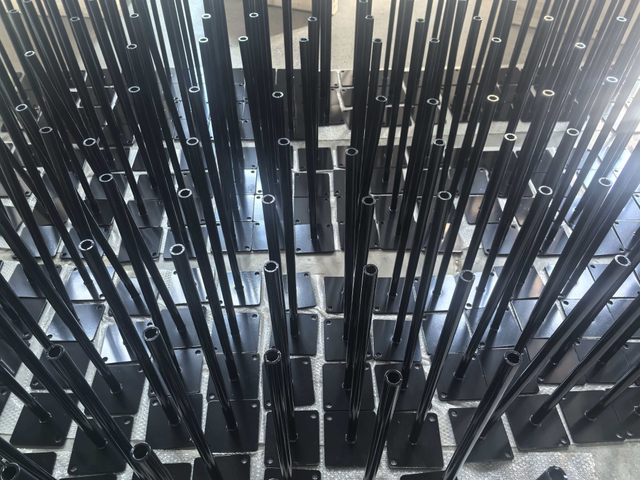 Heavy Duty Pipe Support for 2"-12" Pipe, 30"-36" High