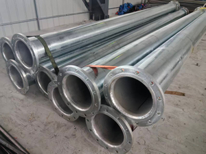 Carbon Steel Pipe With Welded Flange For Pipeline Engineering